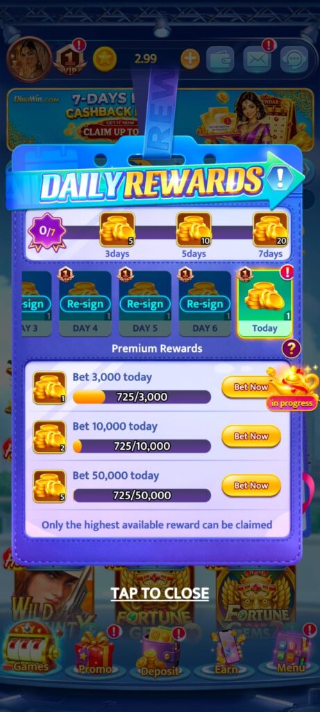 Diwa Top app screenshot